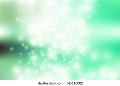 Bokeh light Vintage background, Vector eps10