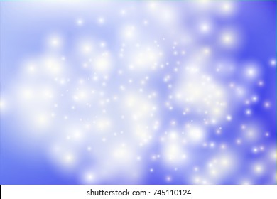Bokeh light Vintage background, Vector eps10