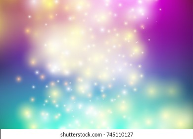 Bokeh light Vintage background, Vector eps10