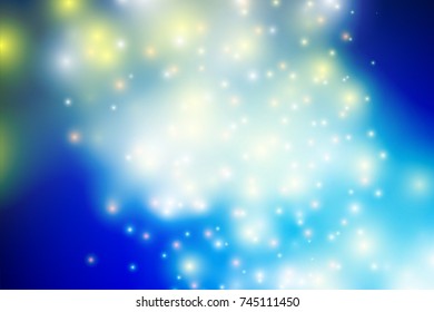 Bokeh light Vintage background, Vector eps10