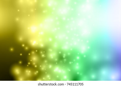 Bokeh light Vintage background, Vector eps10