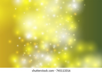 Bokeh light Vintage background, Vector eps10