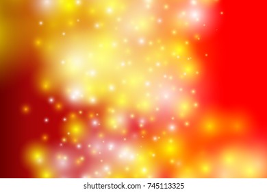 Bokeh light Vintage background, Vector eps10
