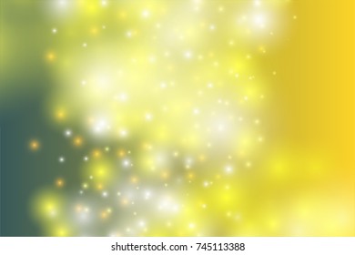 Bokeh light Vintage background, Vector eps10