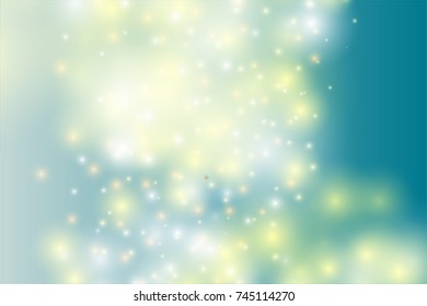 Bokeh light Vintage background, Vector eps10