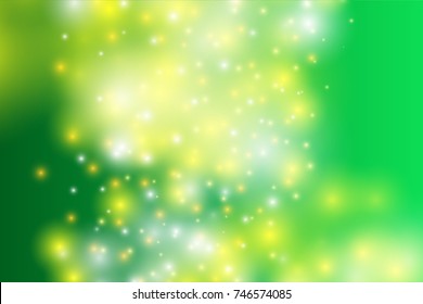 Bokeh light Vintage background, Vector eps10