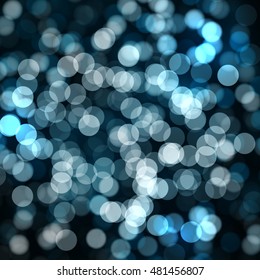 Bokeh lights blur effect. Realistic design. vector illustration