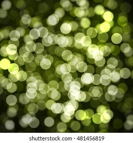 Bokeh lights blur effect. Realistic design. vector illustration