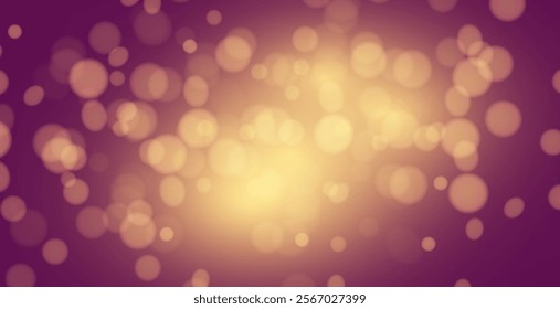 Bokeh lights. Blurred circle shapes. Abstract light effect. 