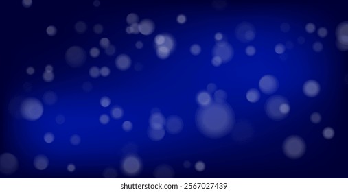 Bokeh lights. Blurred circle shapes. Abstract light effect. 
