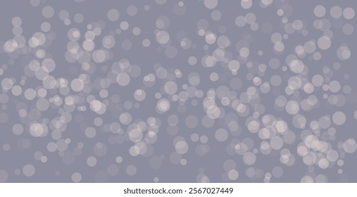 Bokeh lights. Blurred circle shapes. Abstract light effect. 