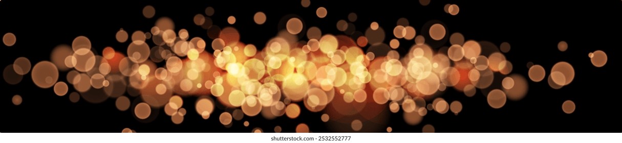 Bokeh lights and Christmas effects for your design.