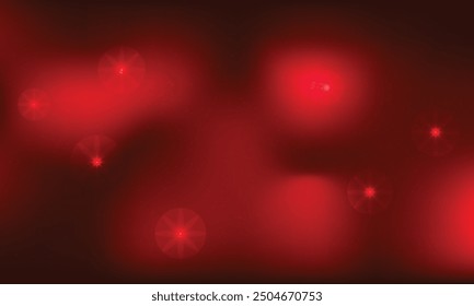 Bokeh lights effect on dark background design.