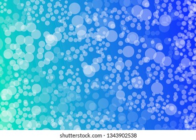 Bokeh lights gradient background template