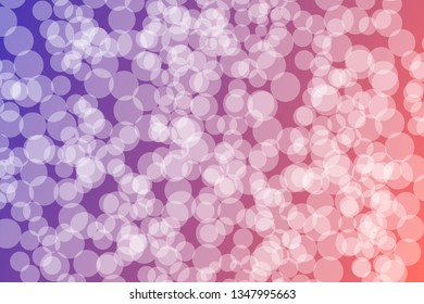 Bokeh lights gradient background template