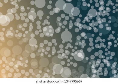Bokeh lights gradient background template