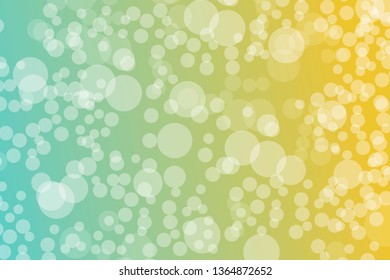 Bokeh lights gradient background template.