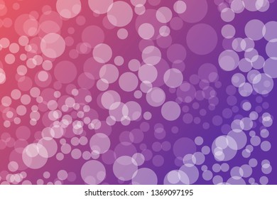 Bokeh lights gradient background template