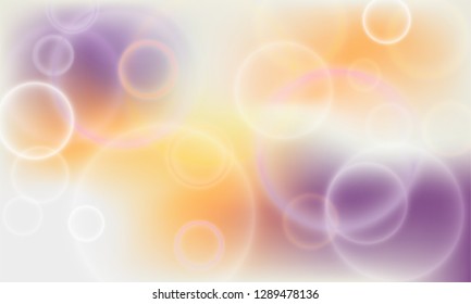 Bokeh lights poster vector background. Banner backdrop. Cool party poster wallpaper template. Trendy bokeh lights stylish colorful blurred background.
