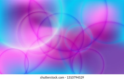 Bokeh lights poster vector background. Banner backdrop. Cool party poster wallpaper template. Trendy bokeh lights stylish colorful blurred background.