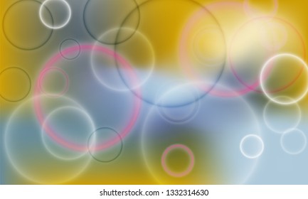 Bokeh lights poster vector background. Banner backdrop. Cool party poster wallpaper template. Trendy bokeh lights stylish colorful blurred background.