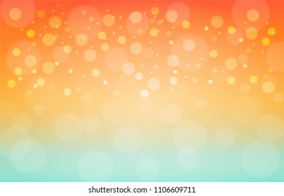 Bokeh moon round and colors of the holiday. and feel like summer and water mist makes us feel fresh and used as the background.
