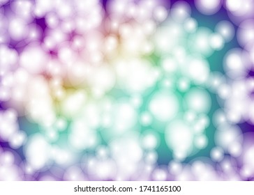 El bokeh de fondo se difuminó.