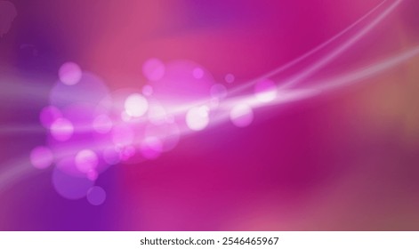 Bokeh on a colorful gradient background . The layout of a creative banner, poster, poster, cover, interior and design design. Corporate identity template