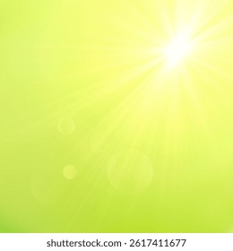 Bokeh on green background.Summer background.Natural green bokeh.Light effect.