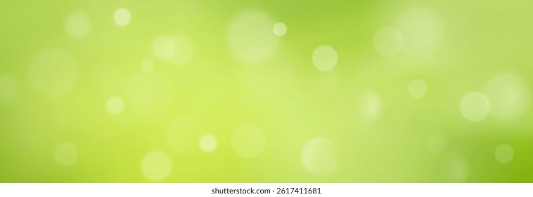 Bokeh on green background.Summer background.Natural green bokeh.Light effect.