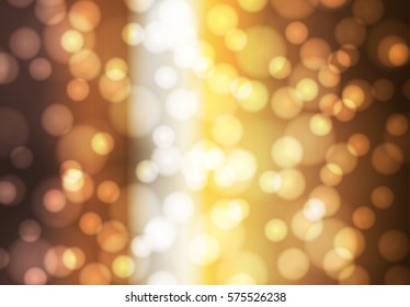 Bokeh on metalic background