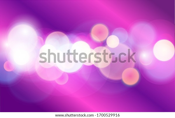 ボケ紫の明るい背景 ぼかしの薄い効果の壁紙 抽象的な背景にボケがぼかした 光沢のあるボケ効果 ベクターイラスト のベクター画像素材 ロイヤリティフリー