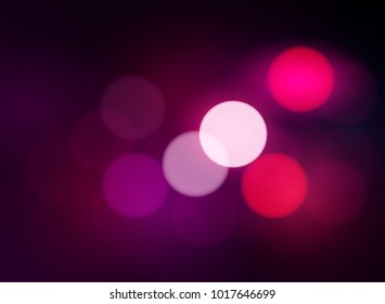 bokeh red background - blurred abstract background with circle lights, vector illustration eps 10. St. Valentine's Day