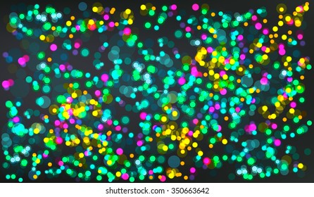 Bokeh screen background. 