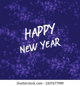 Bokeh sparkle Christmas 2020 background. Festive concept with realistic effects. Abstract defocused circular party magic christmas lights. design of new year party, sale, greeting card.