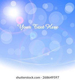 Bokeh Sunny Day Background