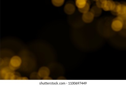 Bokeh surface bright lights on an abstract background.