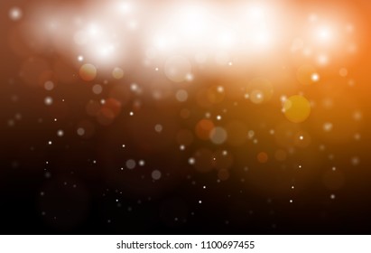 Bokeh surface bright lights on an abstract background.