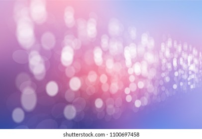 Bokeh surface bright lights on an abstract background.