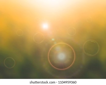 Bokeh surface bright lights on an abstract background.