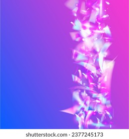 Textura de Bokeh. Fondo Resumen Disco. Cartel retro. El efecto de la fiesta azul y el arte brillante. Fiesta Foil. Parkles arcoiris. Glitter de cumpleaños. Textura de morado