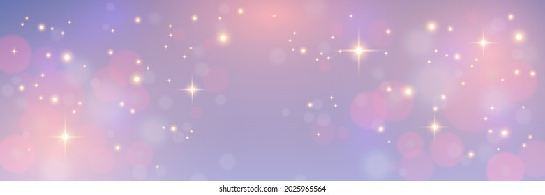 bokeh textured background. festive shining background. Glow light effect on dark. Party invitation card template. Eps 10