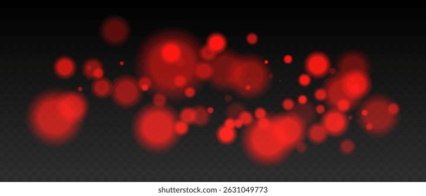 Bokeh. Warm glowing circles with blur and transparency on dark surface, abstract dreamy light spots for romantic or festive backgrounds.
