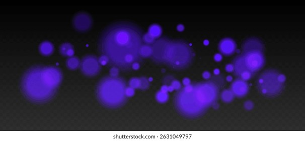 Bokeh. Warm glowing circles with blur and transparency on dark surface, abstract dreamy light spots for romantic or festive backgrounds.

