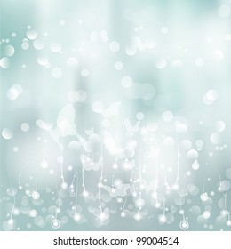 Bokeh-Aquarell-Hintergrund, Vektorhintergrund