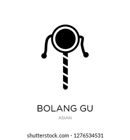 bolang gu icon vector on white background, bolang gu trendy filled icons from Asian collection, bolang gu vector illustration