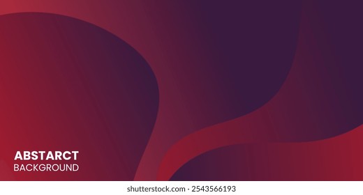 A bold abstract background with deep red and purple tones, featuring smooth, flowing curves that add depth and elegance, ideal for creating a striking visual impact