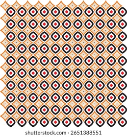 “A bold abstract composition using deep shapes and blocks with high contrast colors—designed for posters, creative branding, or modern textile prints.”

