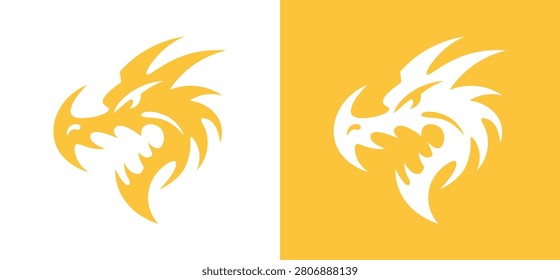 Bold abstract eagle head logo vector featuring a dynamic modern design. Perfect for esports teams, sports brands, security companies, outdoor businesses, premium branding, apparel, stickers, and mascot identity projects.