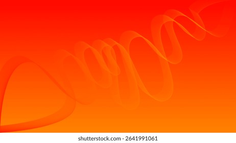 Bold Abstract Lines with Color Flow